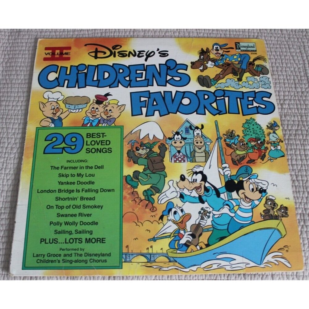 (WALT DISNEY) CHILDREN'S FAVORITES Vol.2 1979 (Disneyland/2508)